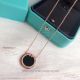 AAA Replica Tiffany T Two Diamond And Black Onyx Circle Pendant In Rose Gold (4)_th.jpg